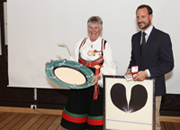 H.K.H Kronprins Haakon og Helga Arntzen