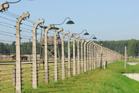 Elektriske gjerder i Auschwitz Birkenau