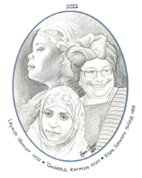 Ellen Hohnson Sirleaf, Leymah Gboewee og Tawakkul Karman