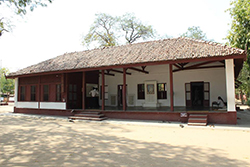 Gandhis hjem i Ahsram