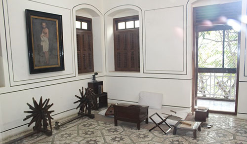 Rommet til Mahatma Gandhi