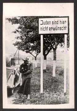 Plakat om jøder