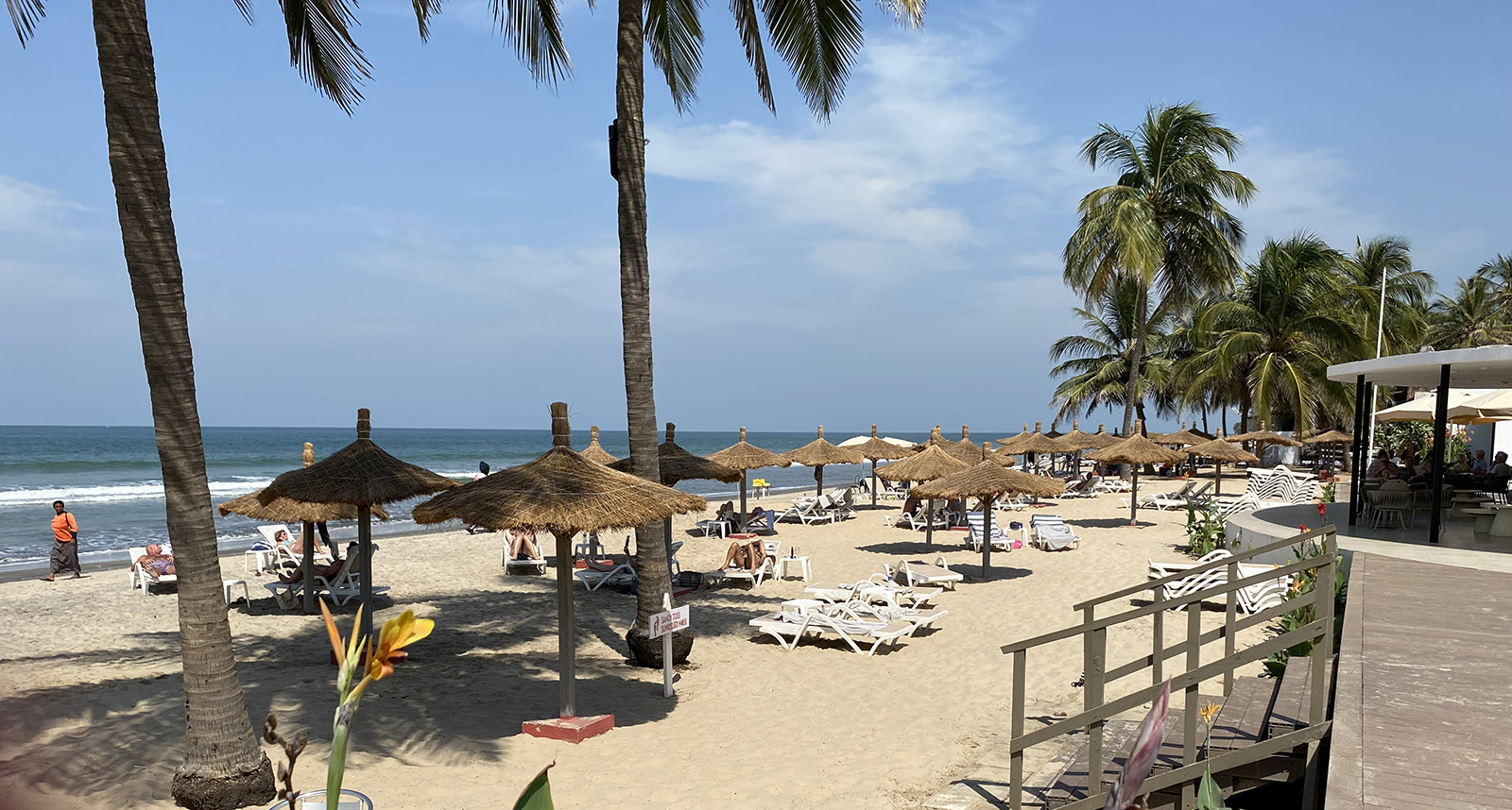 Strand i Gambia