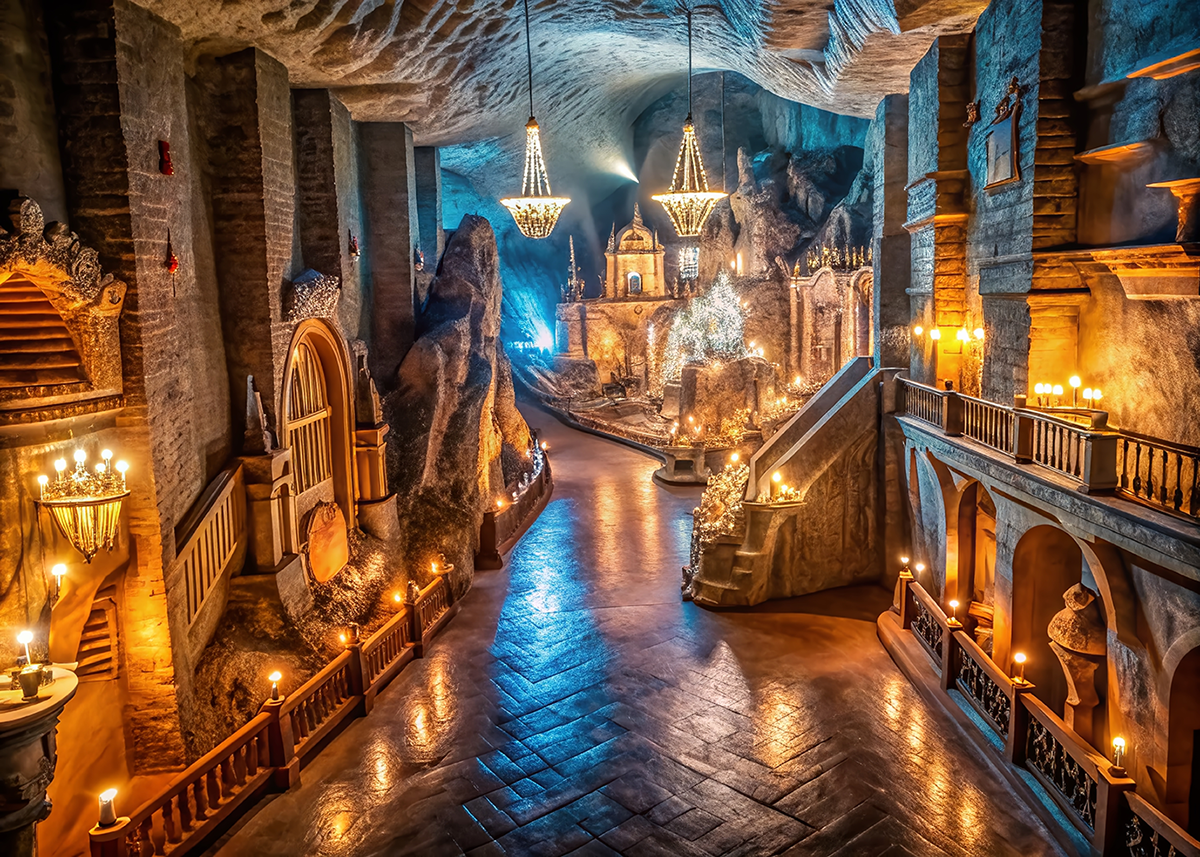 Saltgruvene i Wieliczka