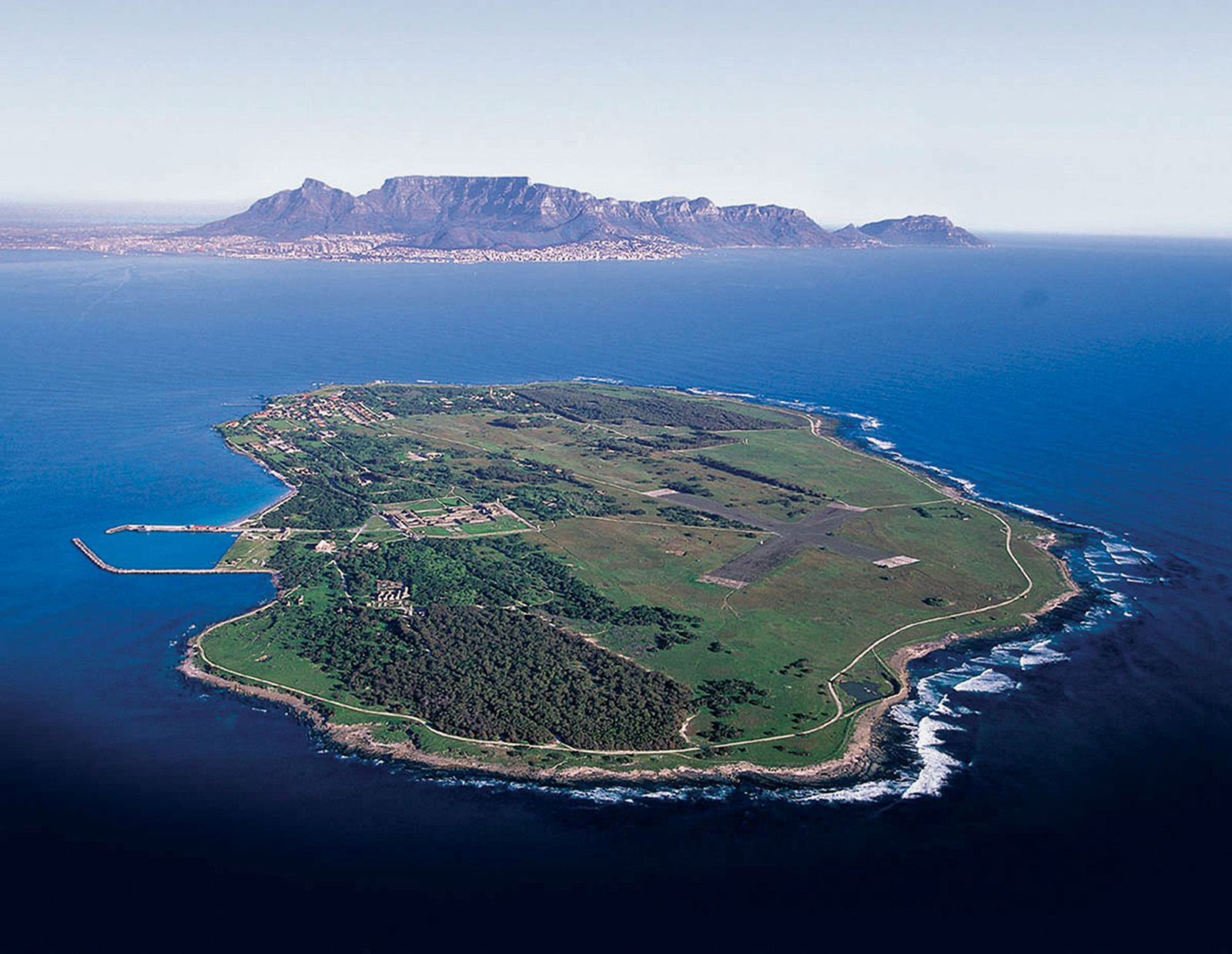 Robben Island utenfor Cape Town