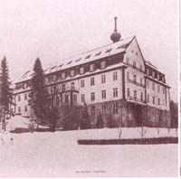 Kinderheim Godthaab" - de fleste av barna som skulle sendes for adopsjon i Tyskland ble samlet på dette Lebensborn-barnehjemmet
