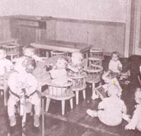 Fra "Kinderheim Godthaab" - Abteilung lebensborn registrerte 8.000 barn av norske mødre og tyske fedre fra 1941 - 1945. Riksarkivet, Oslo