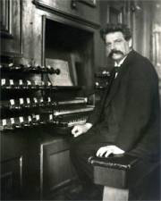 Albert på orgelet