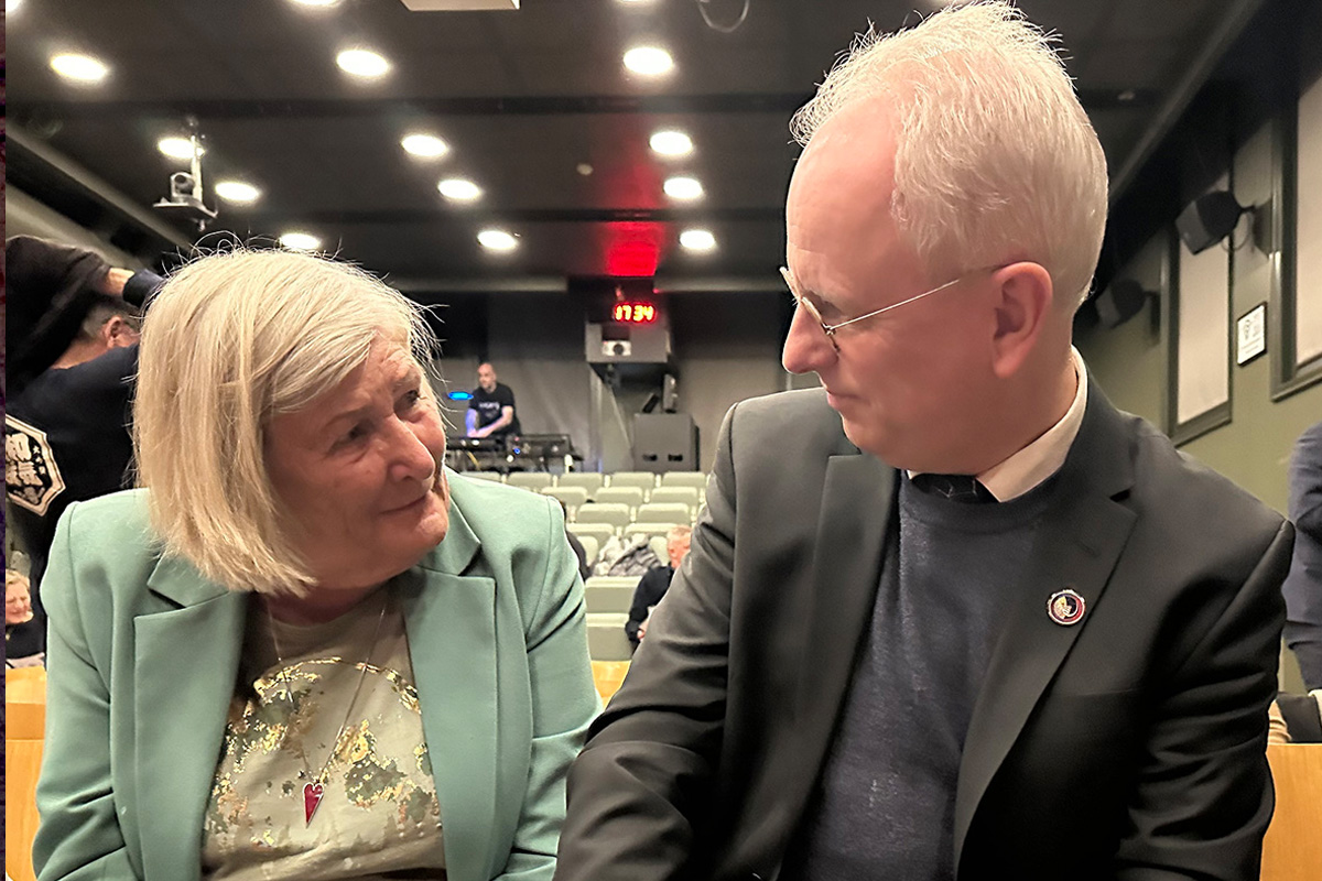 Helga Arntzen og Henrik Syse
