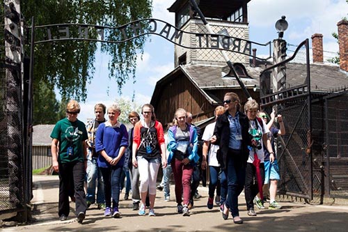 Porten inn til Auschwitz