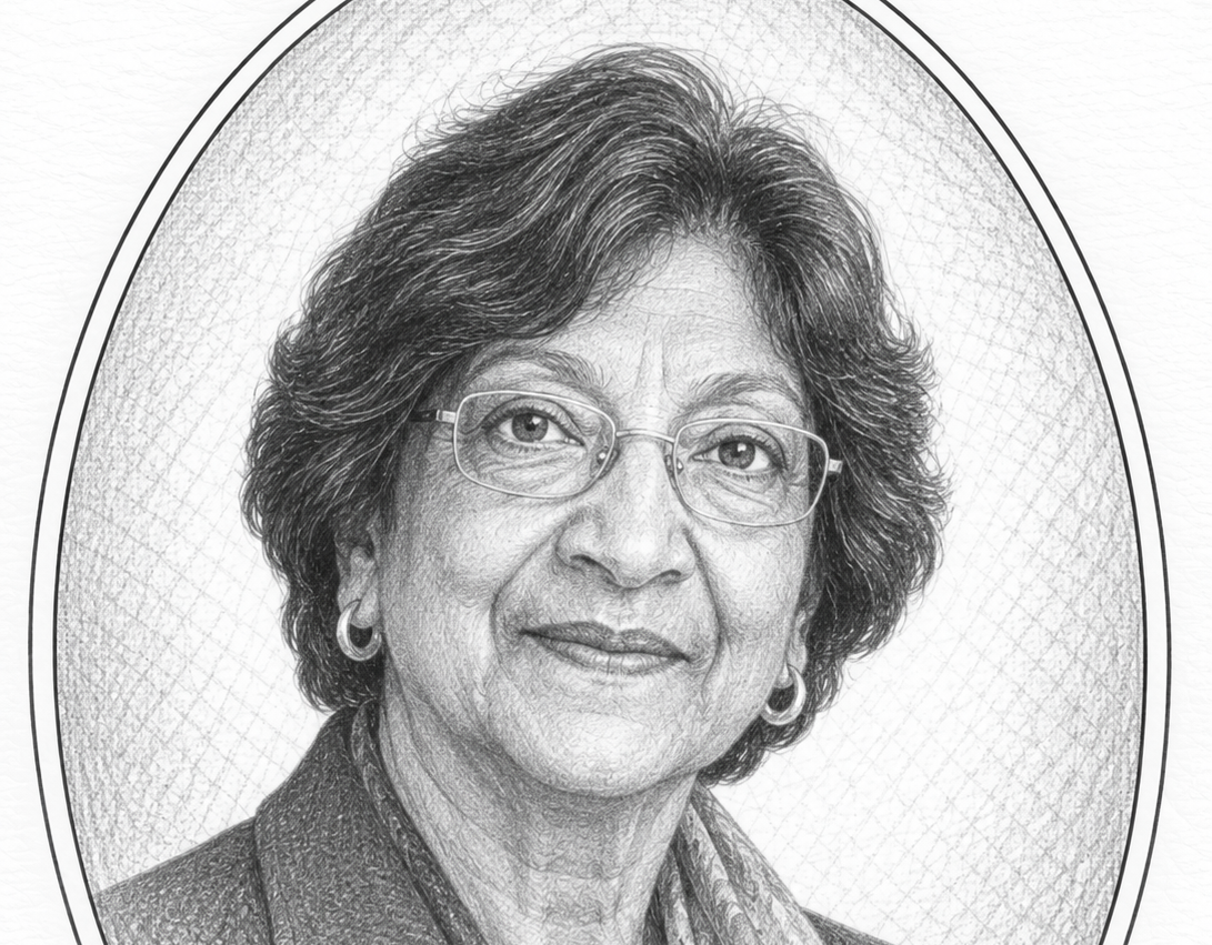 Illustrasjon av Navi Pillay