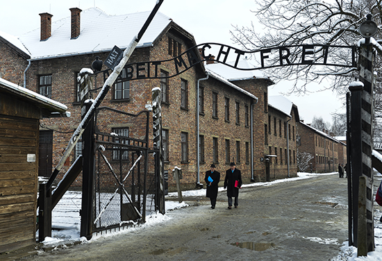 Inngangen til Auschwitz