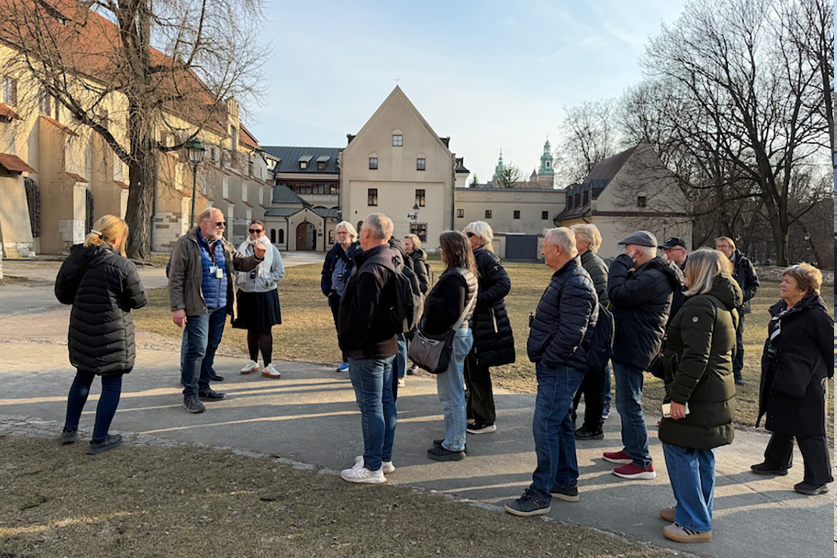 Reiseledere på faglig samling i Krakow