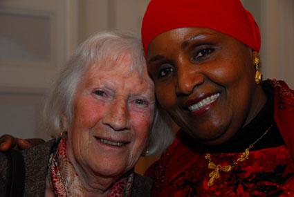 Safia Y. Abdi og Blanche Major
